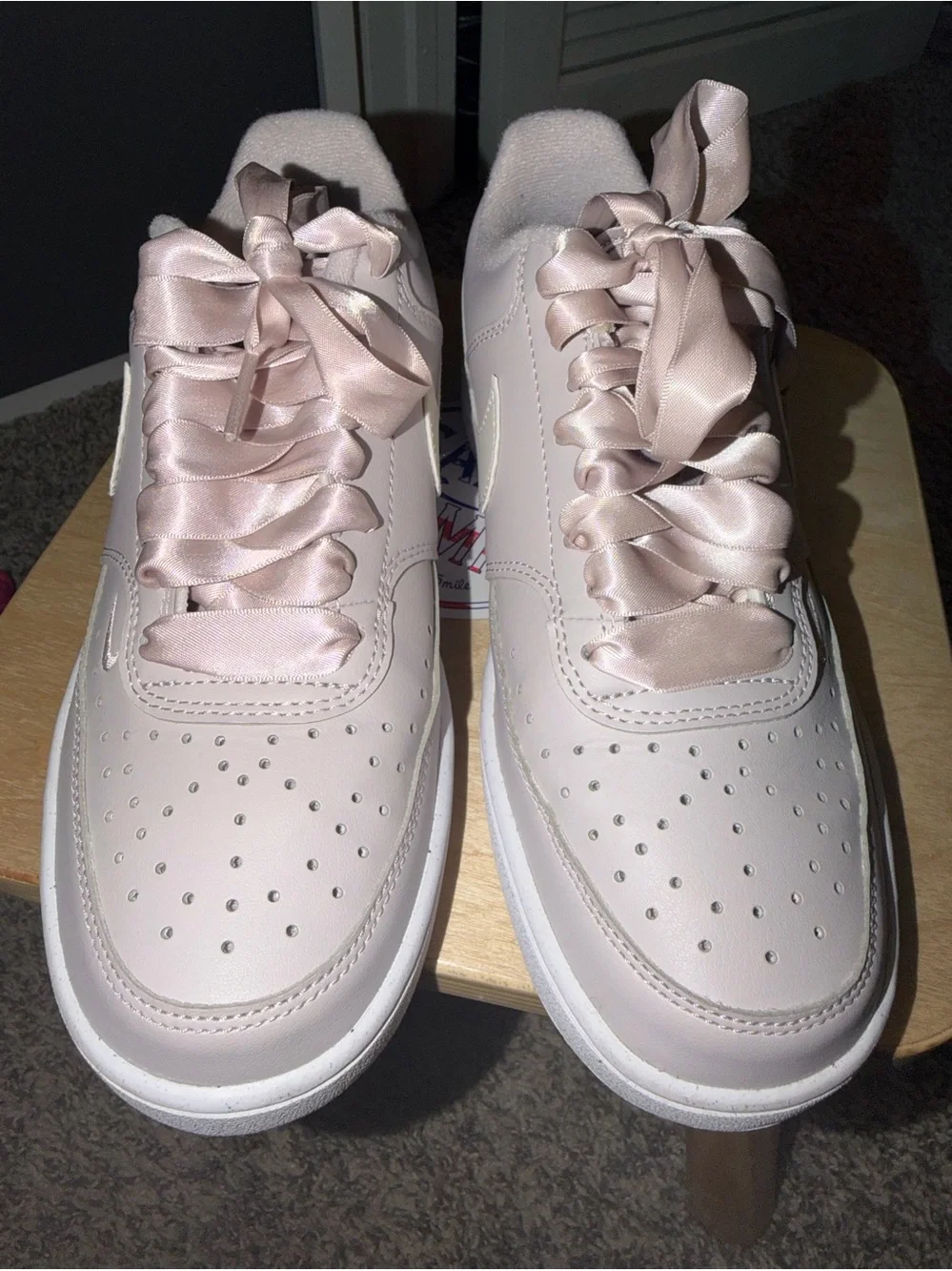 Moving Sale - Nike Court Vision Low NN Platinum Violet Women’s Size 7.5 Sneakers